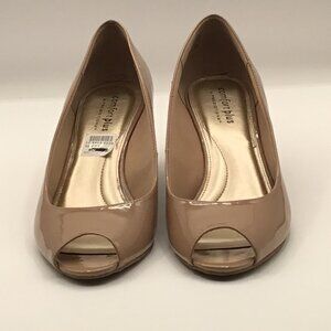 Comfort Plus by Predictions Nude Wedges